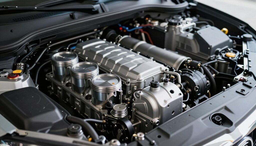 محرك سيارات صيني حديث