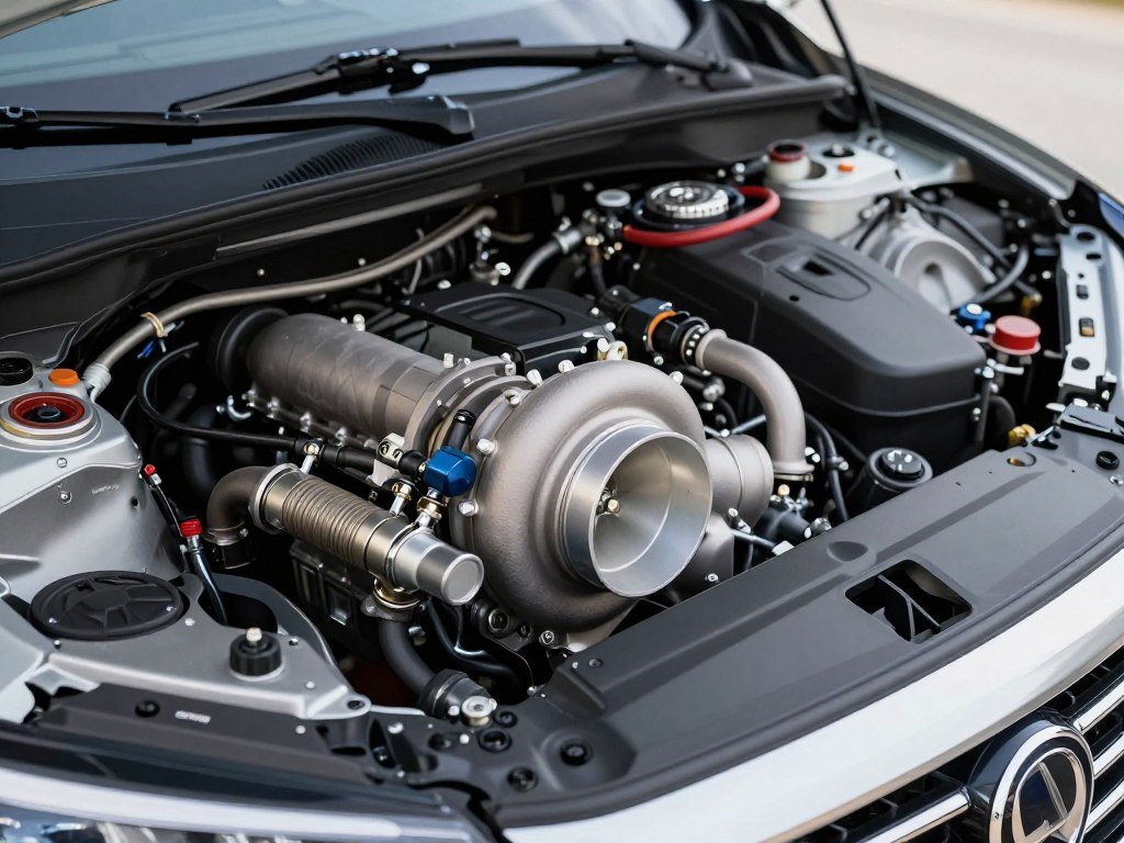 محرك سيارة شانجان الحديث بتقنيات متطورة