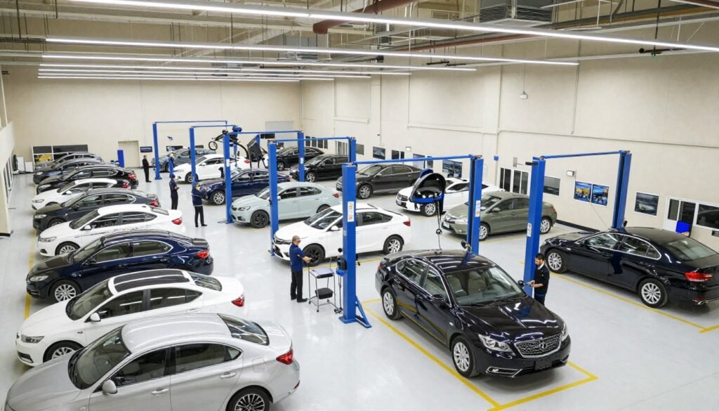 مركز صيانة سيارات متكامل في الرياض