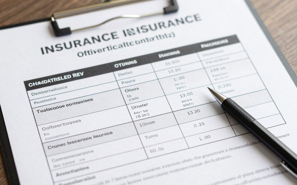 مقارنة عروض تأمين مختلفة