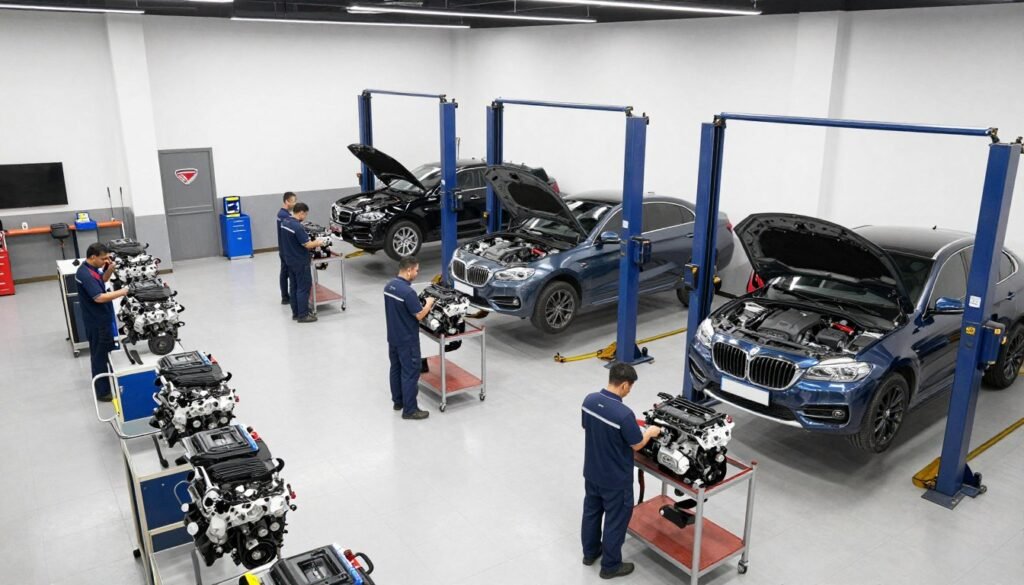 ورشة متكاملة لخدمات مكائن السيارات ورشة متكاملة لخدمات مكائن السيارات